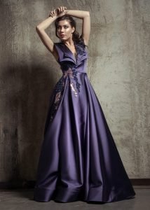 Ethereal Dahlia Gown Ref 68 | World couture - Image 4