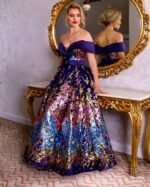 Ethereal Sienna Gown Ref 54 | World couture - Image 3